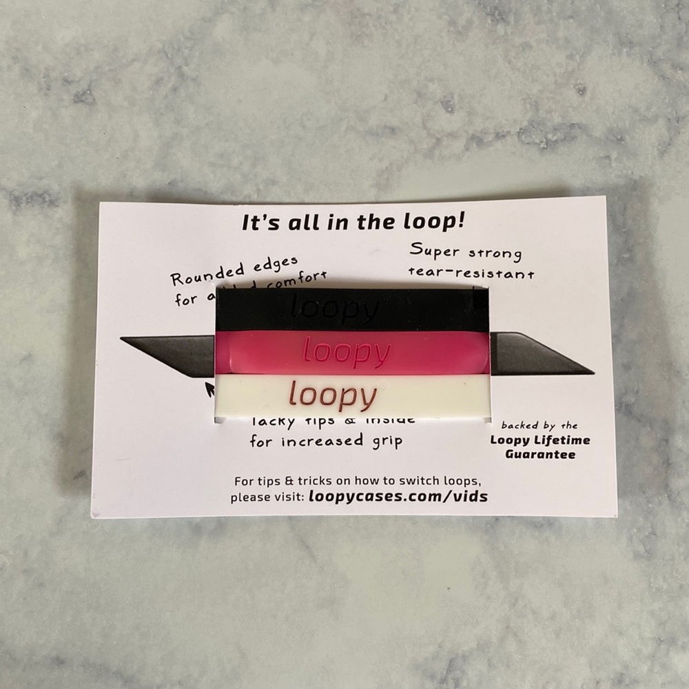 LOOPY CASE LOOPS SET OF 3